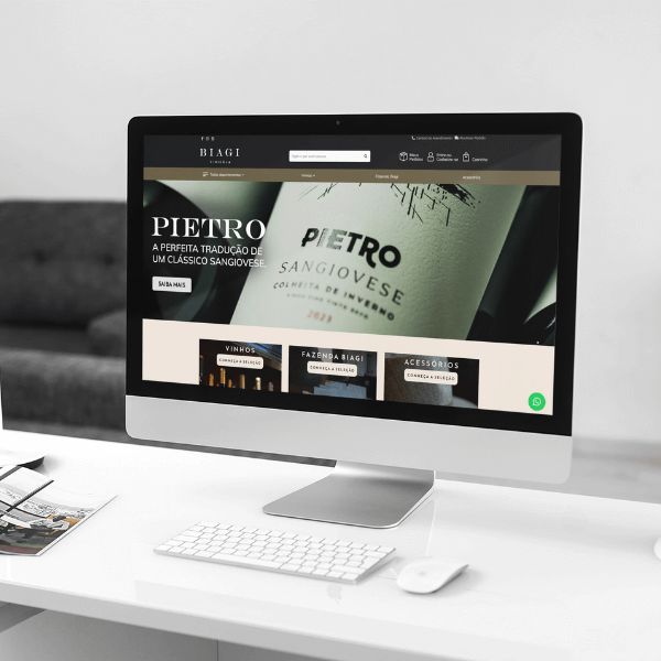 VinicolaBiagi - imagem de Criar Loja Virtual | Desenvolvemos seu E-Commerce | Superix