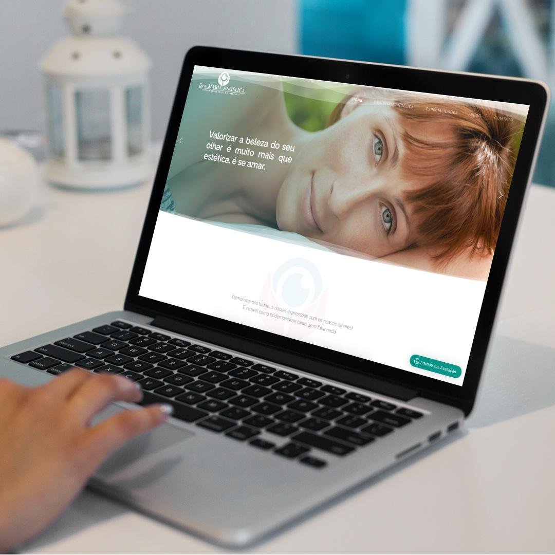 criacao-de-site-maria-angelica - imagem de Portfólio desenvolvido pela Superix: Saúde, Medicina e Médicos