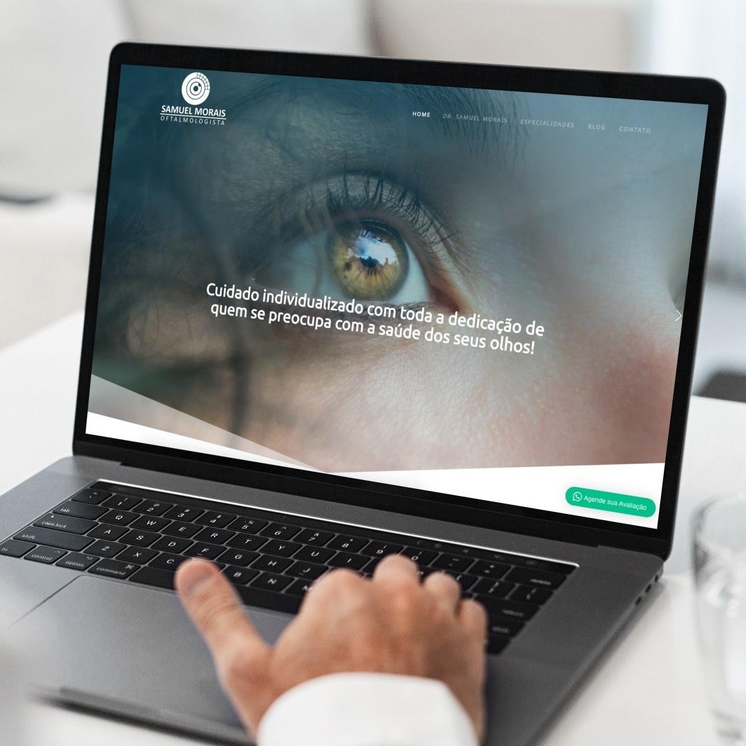 criacao-de-site-samuel-morais - imagem de Portfólio desenvolvido pela Superix: Saúde, Medicina e Médicos