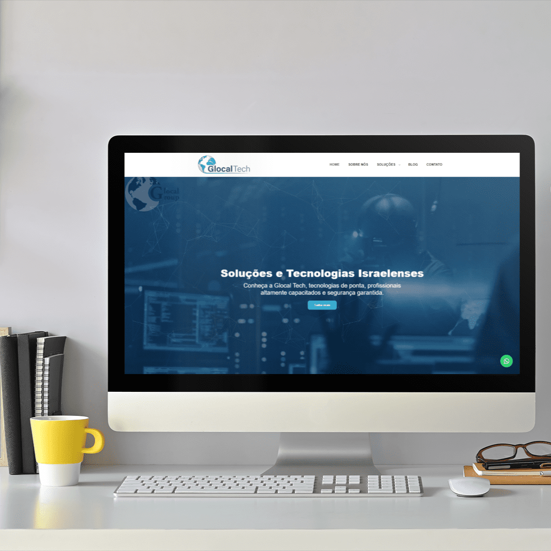 Mockup-Glocal-Tech - imagem Sites para Tecnologia da Informa&ccedil;&atilde;o e Inform&aacute;tica 