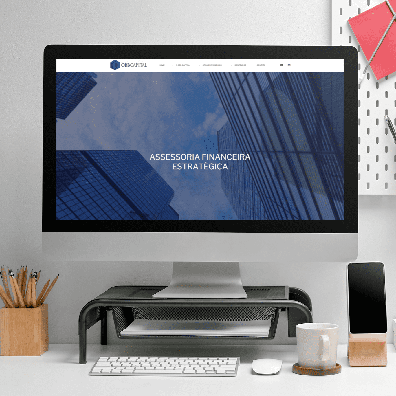 Mockup-OBB-Capital - imagem Projeto criado pela Superix: Contabilidade, Advocacia, F. e Direito 