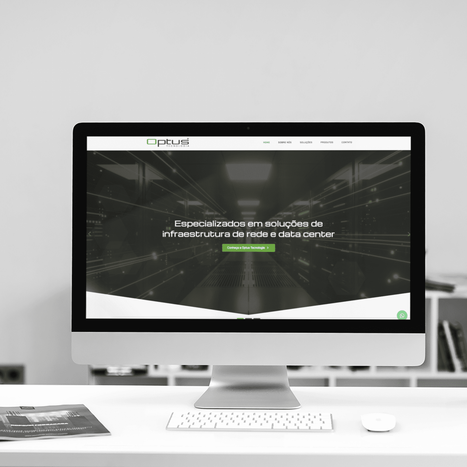 Mockup-Optus-Tecnologia - imagem Sites para Tecnologia da Informa&ccedil;&atilde;o e Inform&aacute;tica 