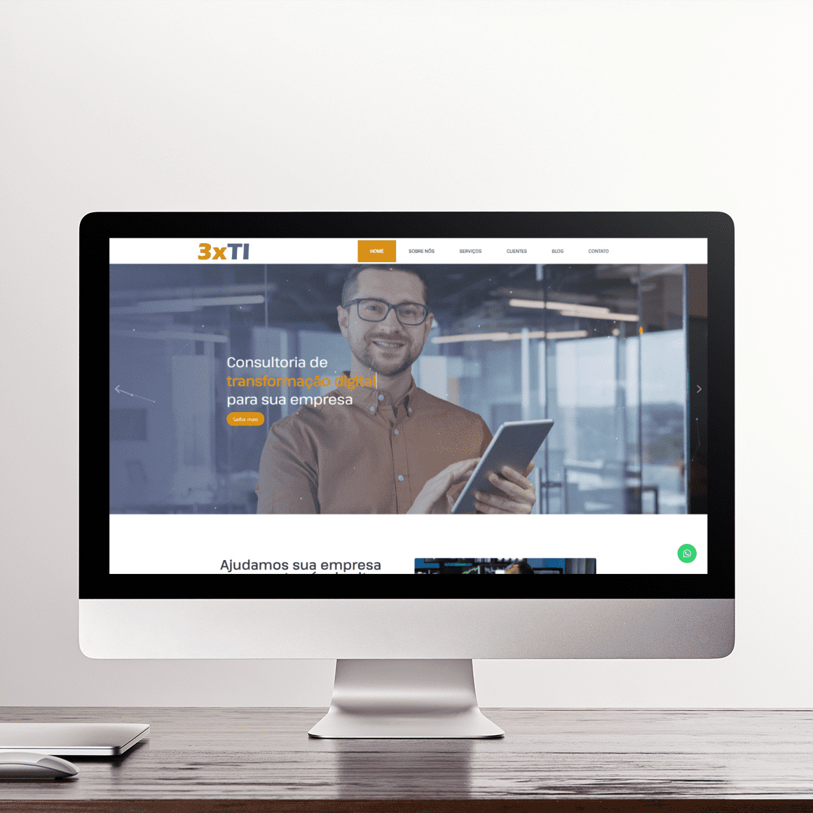 Mockup-3xTI - imagem Sites para Tecnologia da Informa&ccedil;&atilde;o e Inform&aacute;tica 