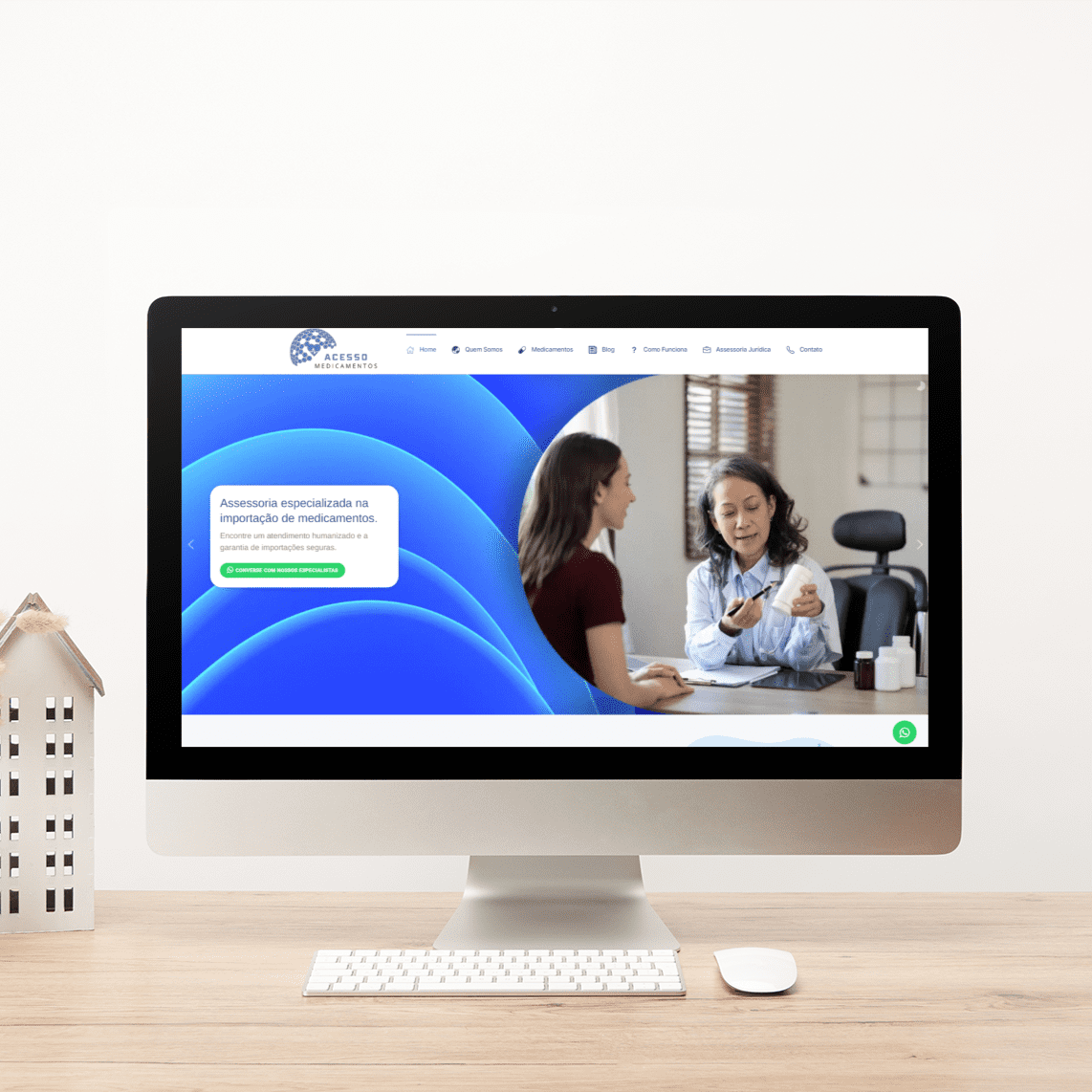 Mockup-Acesso-Medicamentos - imagem Cria&ccedil;&atilde;o de sites para m&eacute;dicos, cl&iacute;nicas e outros 