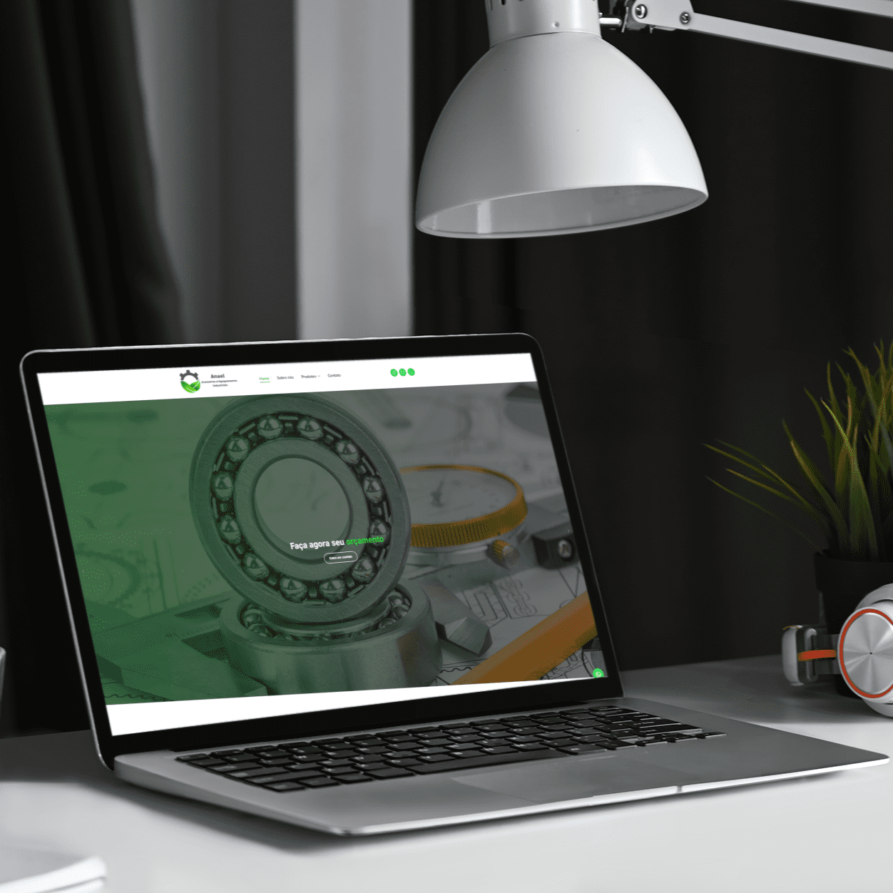 Mockup-Anael-Acessorios-E-Equipamentos - imagem de Portfólio desenvolvido pela Superix: Indústria