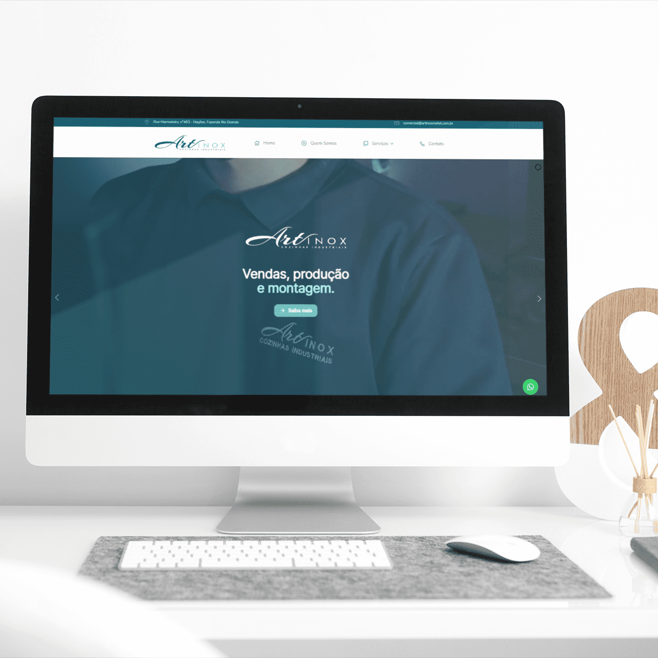Mockup-Art-Inox-Metal - imagem de Sites para Indústria