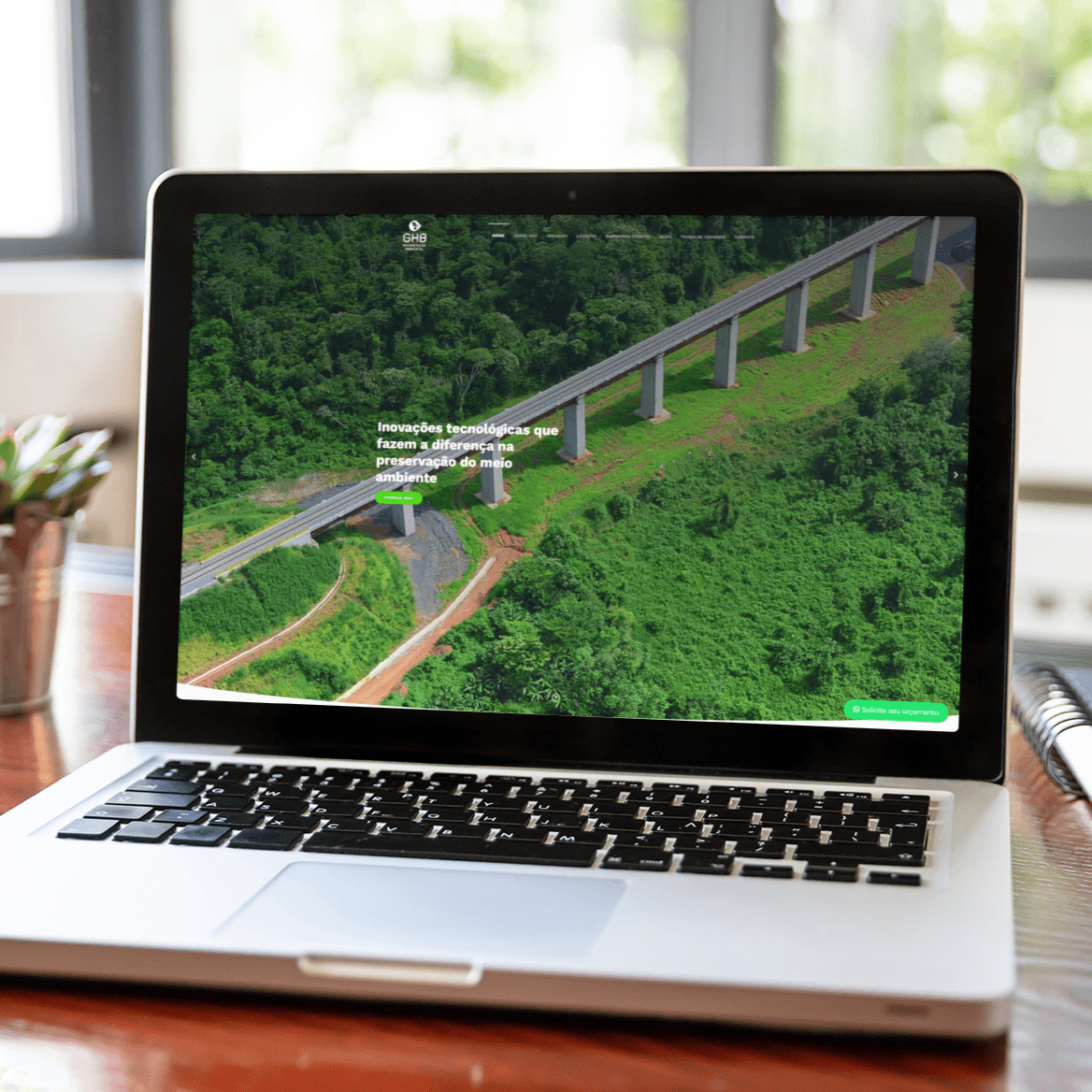 Mockup-GHB-Revegeta%C3%A7%C3%A3o-Ambiental - imagem Portf&oacute;lio desenvolvido pela Superix: Presta&ccedil;&atilde;o de Servi&ccedil;os 