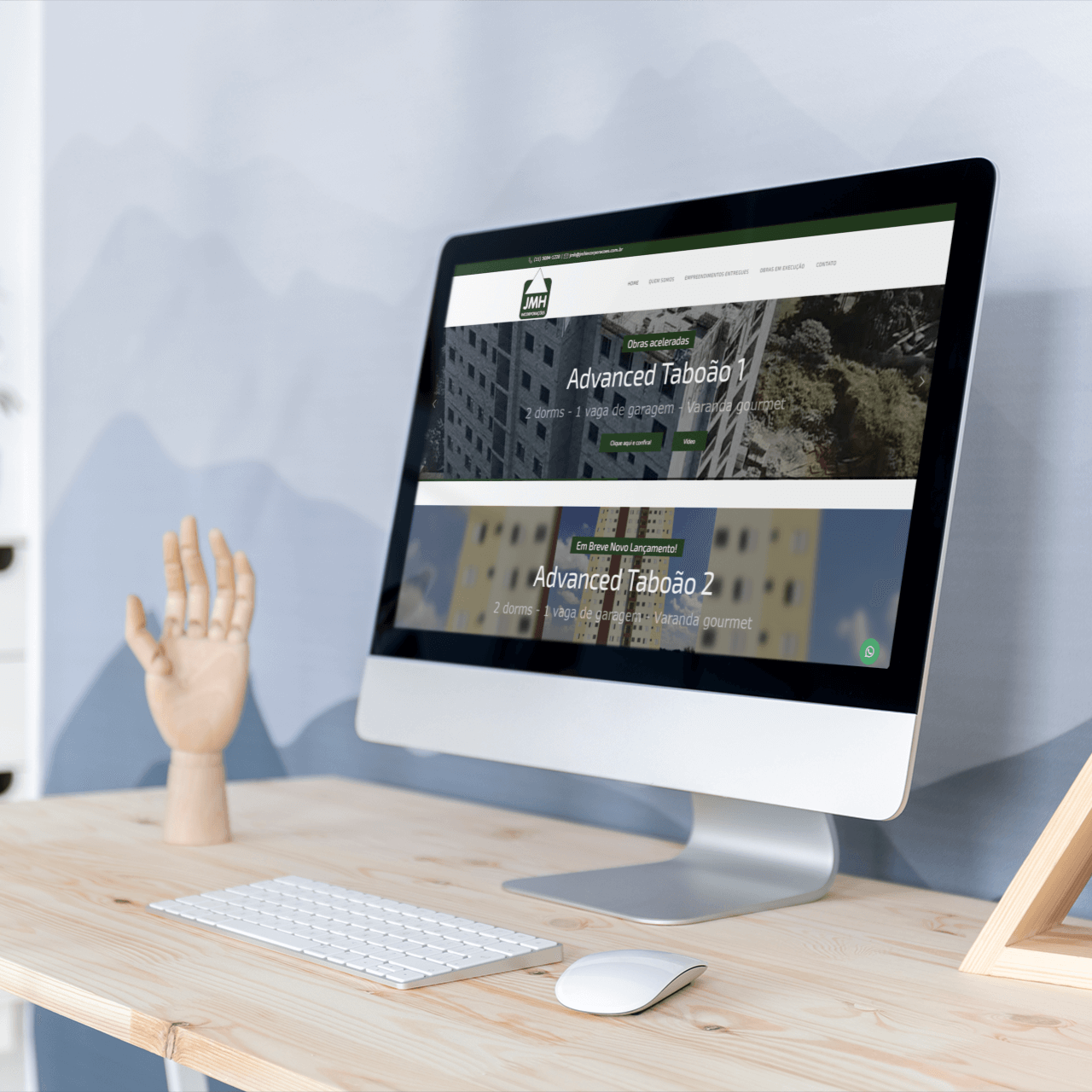 Mockup-JMH-Incorporacoes - imagem Cria&ccedil;&atilde;o de sites para Engenharia, Constru&ccedil;&atilde;o Civil 