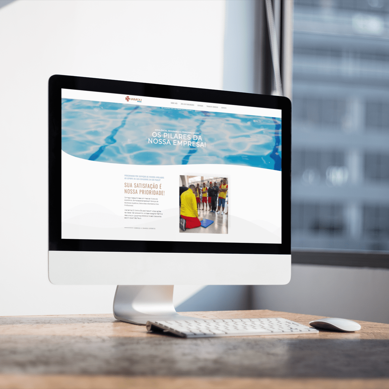 Mockup-Shamou-Esportes - imagem Portf&oacute;lio - Superix: Presta&ccedil;&atilde;o de Servi&ccedil;os 