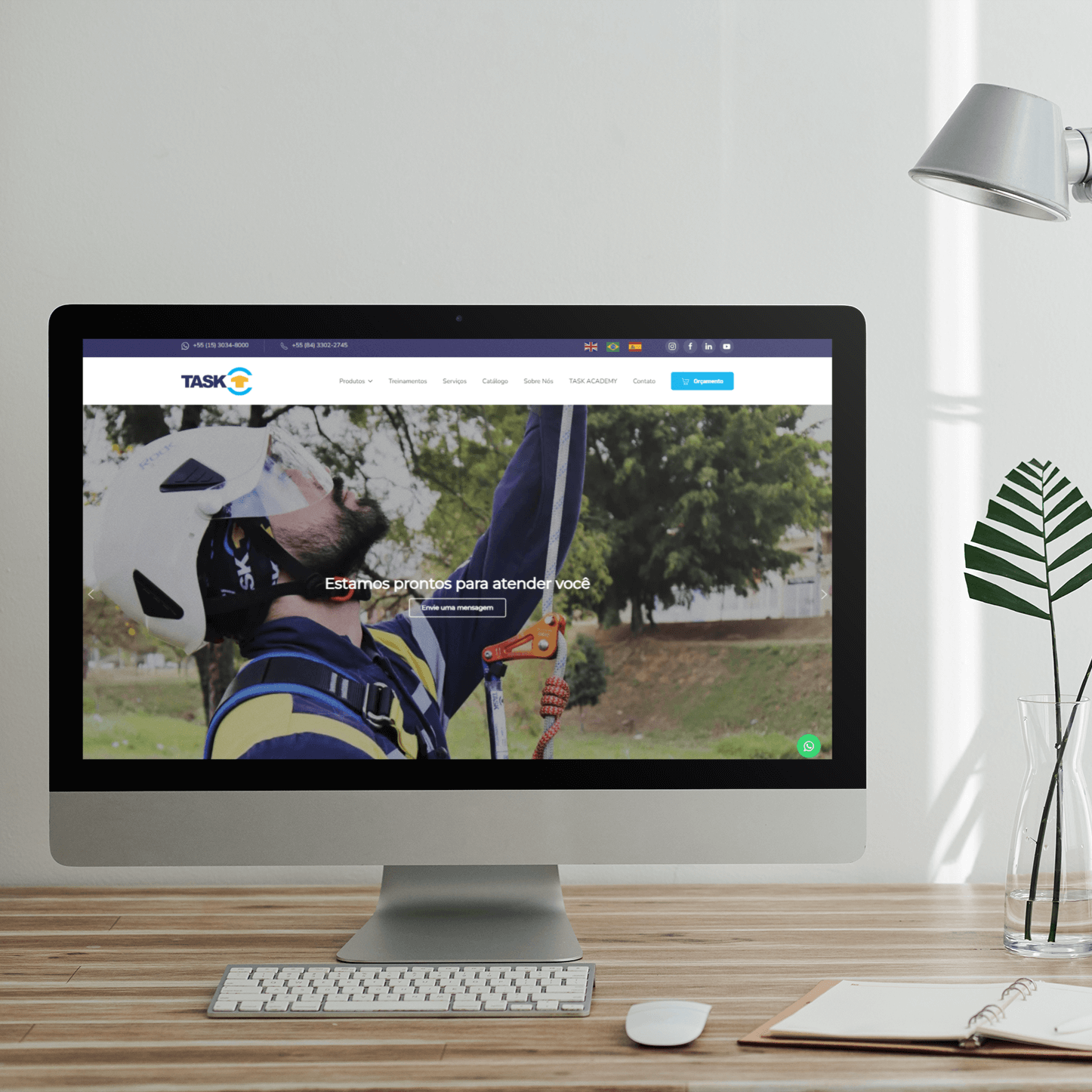 Mockup-TaskBr - imagem de Criação de sites para Estabelecimentos, Lojas e Comércio | Portfólio Mockup-TaskBr - imagem Criação de sites para Estabelecimentos, Lojas e Comércio | Portfólio