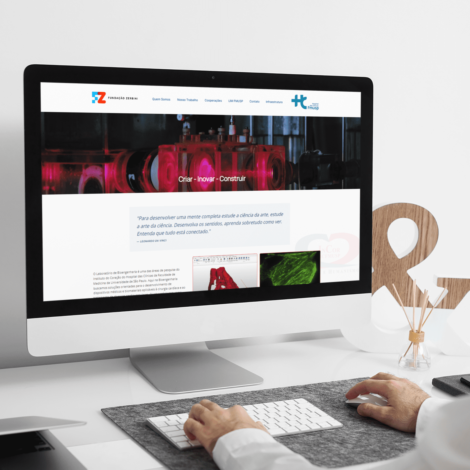 Bioengenharia-Incor - imagem Cria&ccedil;&atilde;o de sites para Engenharia, Constru&ccedil;&atilde;o Civil 