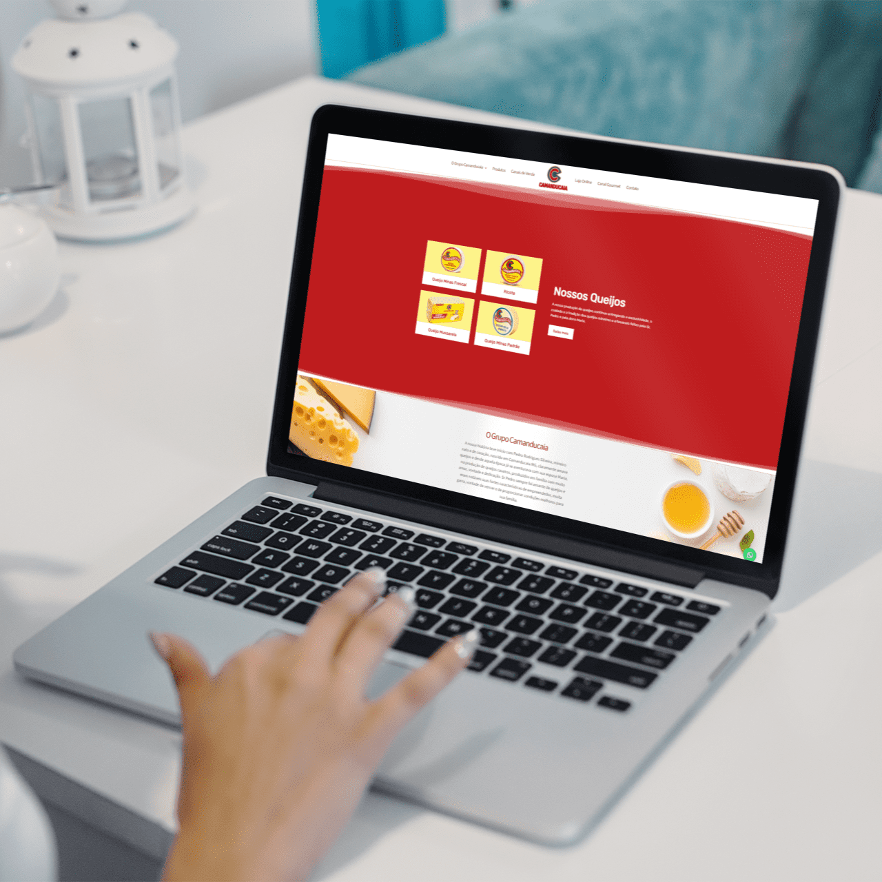 Grupo-Camanducaia - imagem de Sites para Indústria