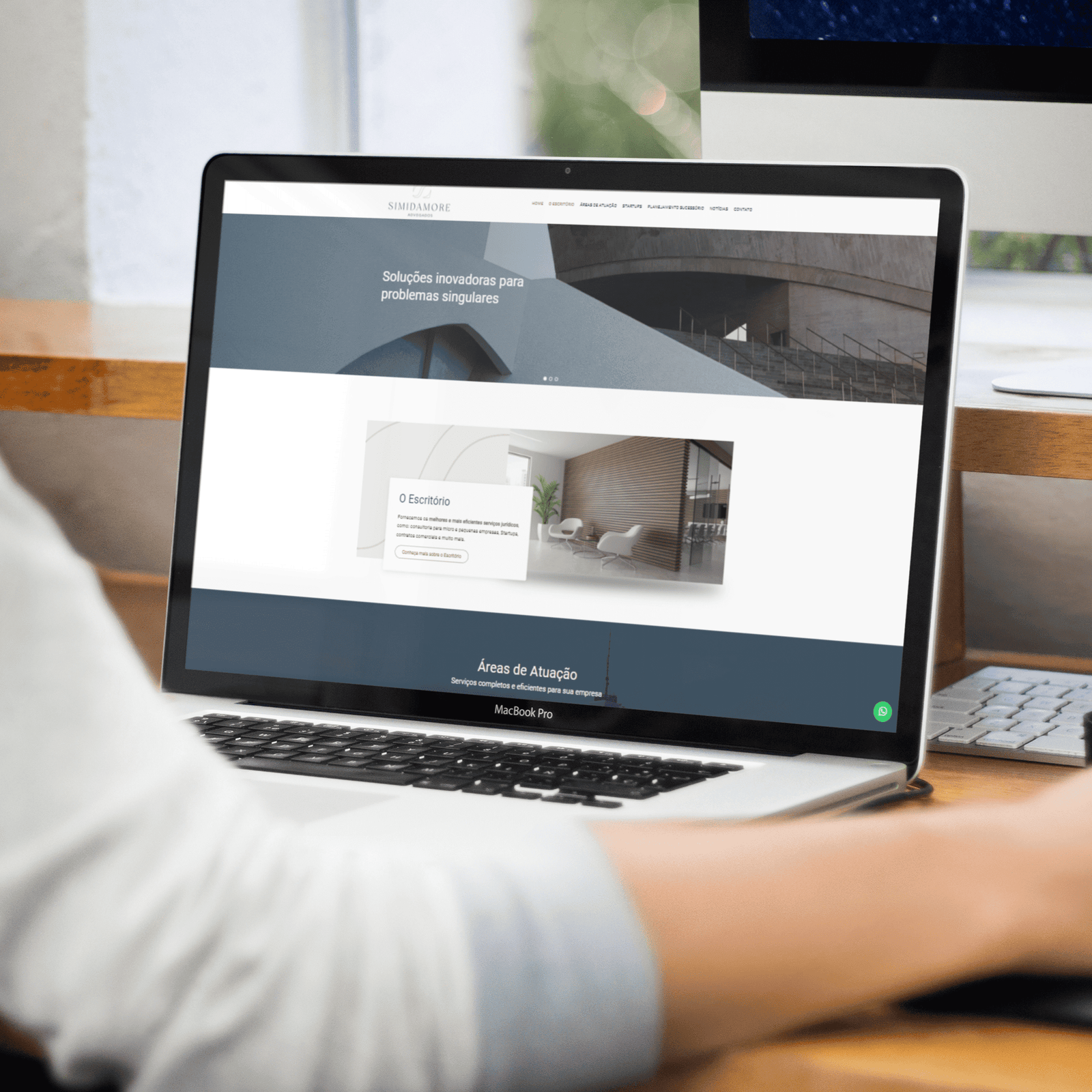 SIMIDAMORE-ADVOGADOS - imagem Sites para advogados, consultoria financeira e Cont&aacute;bil 