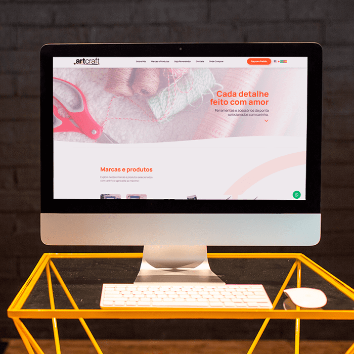 ARTCRAFT - imagem de Sites para Indústria