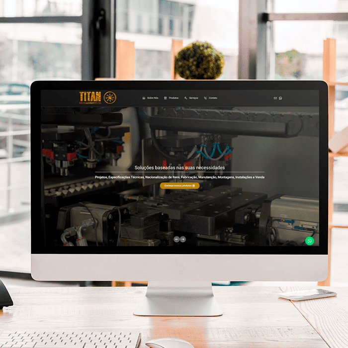 TITAN - imagem Sites para Tecnologia da Informa&ccedil;&atilde;o e Inform&aacute;tica 