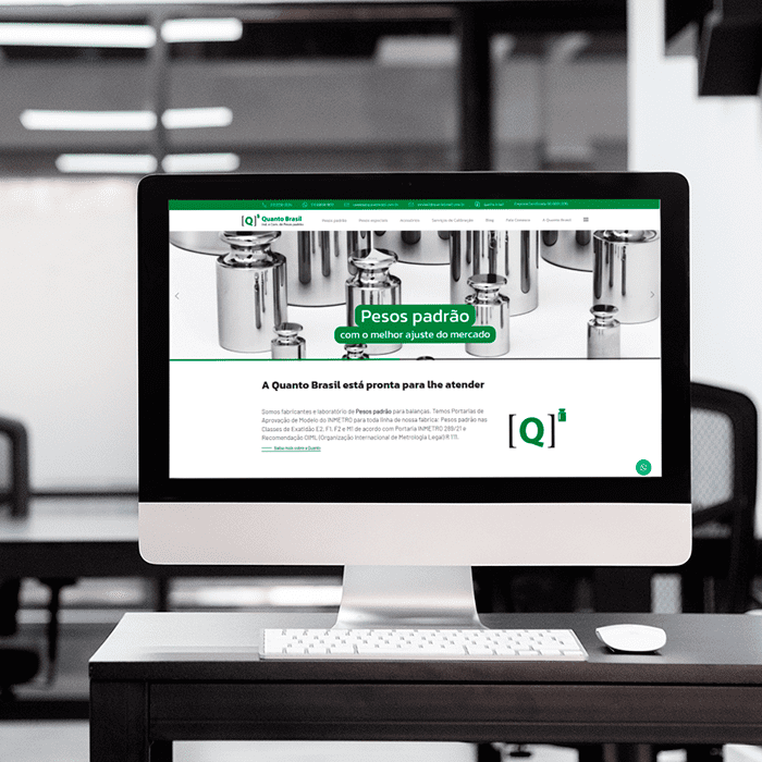 QUANTO-BRASIL - imagem de Sites para Indústria