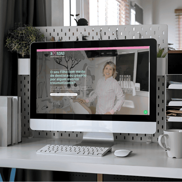AmadasOdontoPediatria - imagem de Criação de Site Barato | Criamos seu site | Superix Amadas Odonto Pediatria