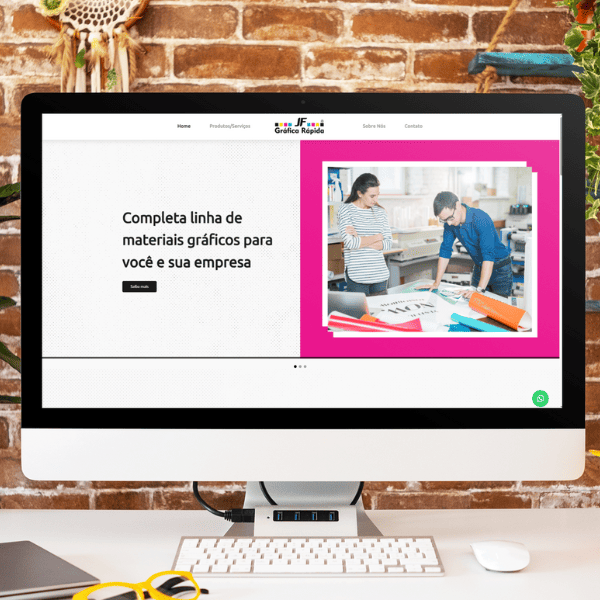 GraficaRapidaJF - imagem Portf&oacute;lio desenvolvido pela Superix: Presta&ccedil;&atilde;o de Servi&ccedil;os 