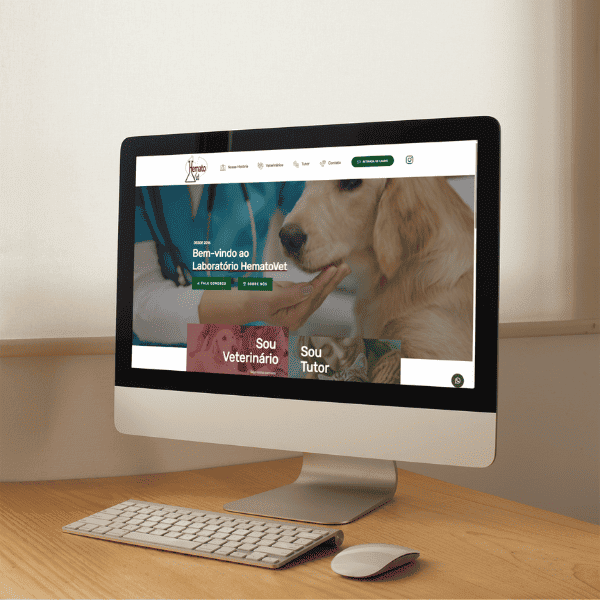 HEMATOVET-LaboratorioVeterinario - imagem Cria&ccedil;&atilde;o de sites para cl&iacute;nicas Veterin&aacute;rias, Petshops e &aacute;rea pet | Portf&oacute;lio 