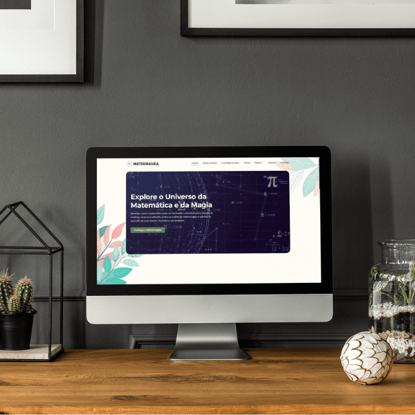 Mathemagika - imagem Cria&ccedil;&atilde;o de sites para Escolas, Col&eacute;gios e Ensino 