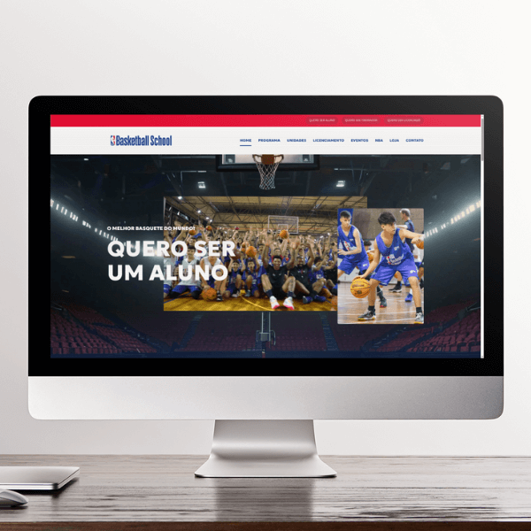 NBABasketballSchoolBrasil - imagem Cria&ccedil;&atilde;o de sites para Escolas, Col&eacute;gios e Ensino 
