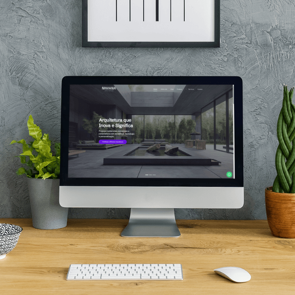 Site da Nimana Arquitetura