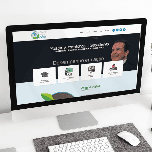 ProfessorAngeloVieira - imagem Cria&ccedil;&atilde;o de sites para Escolas, Col&eacute;gios e Ensino 