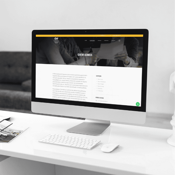 RNICorretoraDeSeguros - imagem de Criação de Site Barato | Criamos seu site | Superix RNI Seguros