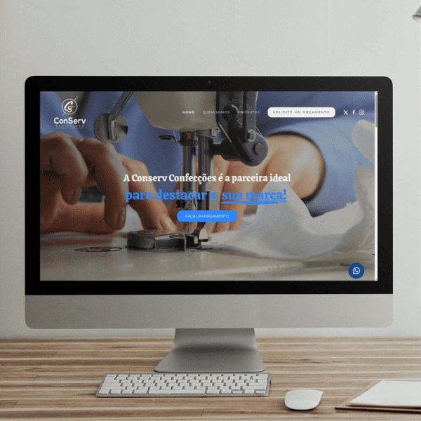 conservconfeccoes - imagem de Sites para Indústria