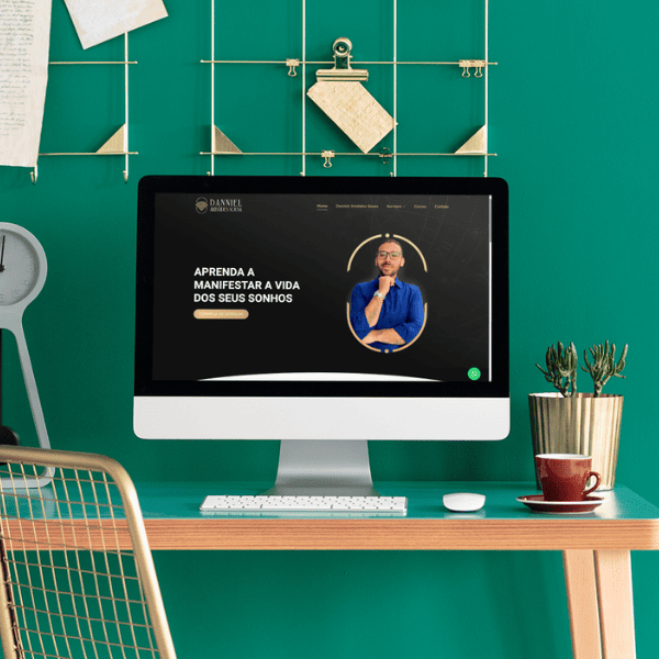 dannielaristides - imagem Cria&ccedil;&atilde;o de sites para Assessorias, Consultorias, 