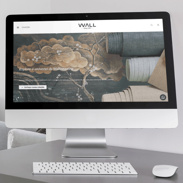 Cria&ccedil;&atilde;o do site profissional da Wallcovering